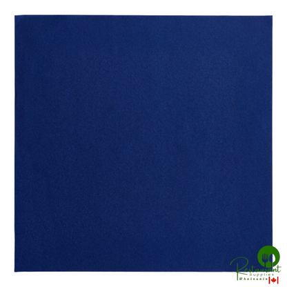 16" x 16" Hunter Green Airlaid Linen-Feel Flat-Packed Paper Napkin By Prime - 500/Case