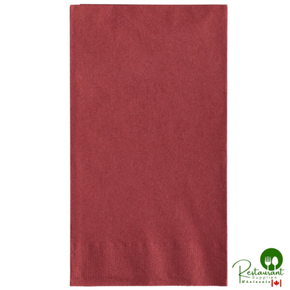 17" x 15" Chocolate 2-Ply Dinner Napkin By Prime - 1,000/Case