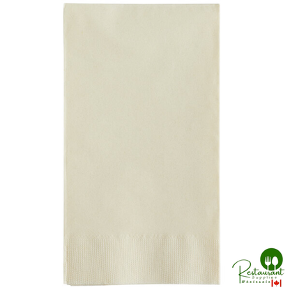 17" x 15" Chocolate 2-Ply Dinner Napkin By Prime - 1,000/Case