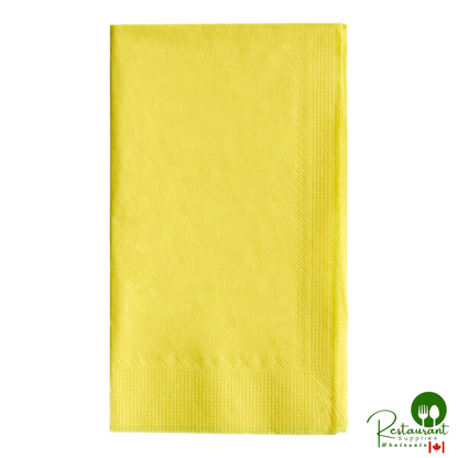 17" x 15" Chocolate 2-Ply Dinner Napkin By Prime - 1,000/Case
