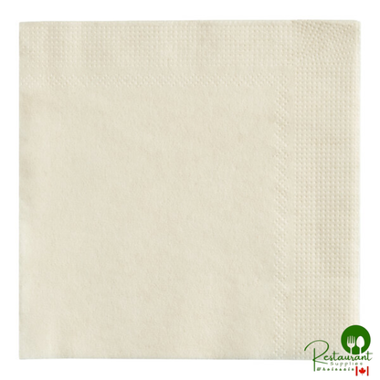 9 1/2" x 9 1/2" Chocolate 2-Ply Beverage / Cocktail Napkin By Prime - 1,000/Case