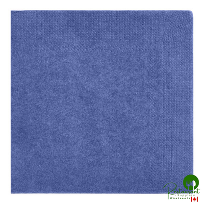 9 1/2" x 9 1/2" Chocolate 2-Ply Beverage / Cocktail Napkin By Prime - 1,000/Case