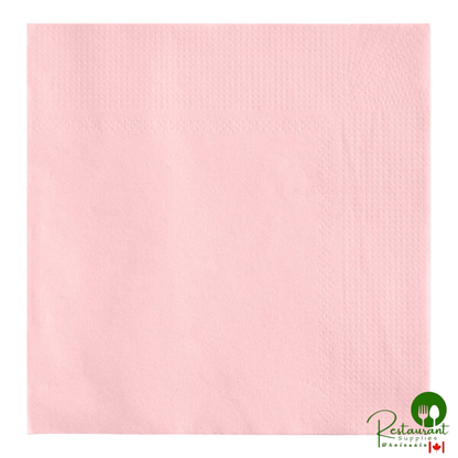 9 1/2" x 9 1/2" Chocolate 2-Ply Beverage / Cocktail Napkin By Prime - 1,000/Case