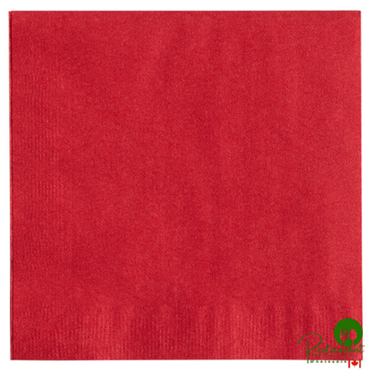 9 1/2" x 9 1/2" Chocolate 2-Ply Beverage / Cocktail Napkin By Prime - 1,000/Case