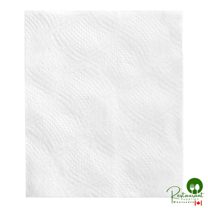 10" x 12" White 1/4 Fold Luncheon Napkin By Prime - 6,000/Case