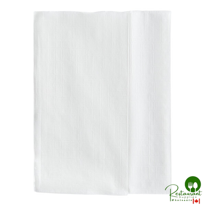 11 1/2" x 12 1/2" 1-Ply Full-Fold White Dispenser Napkin By Prime - 6,000/Case