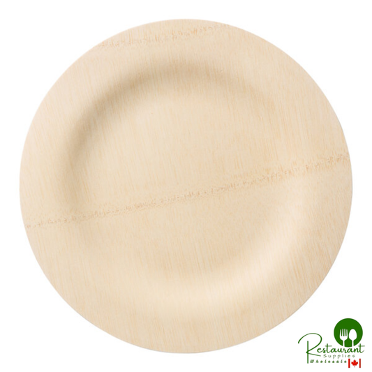 Bambu® 060800 Veneerware® 11" Disposable Bamboo Plate - 100/Box