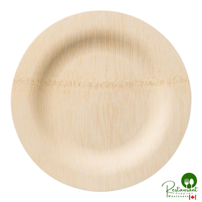 Bambu® 060900 Veneerware® 7" Disposable Bamboo Plate - 100/Box | Canada