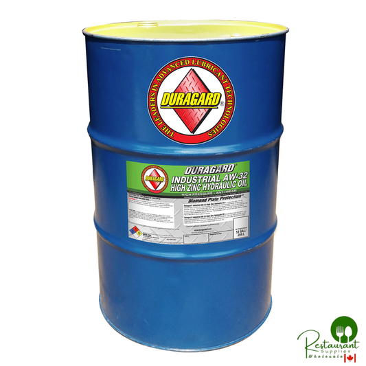 DURAGARD® INDUSTRIAL AW-32, PREMIUM HIGH ZINC ANTI WEAR, MICRO-FILTERED HYDRAULIC OIL – 55 GALLON DRUM