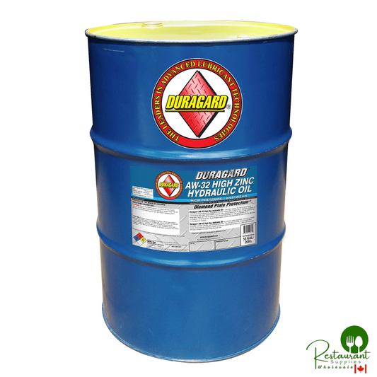 Duragard® Diamond Plate® AW-32 Premium High Zinc, Anti-wear, non foaming, HVI Multi-weight Hydraulic Oil – 55 GALLON DRUM
