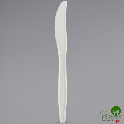 Fineline 42CBUK.WH Conserveware White CPLA Knife - 1,000/Case