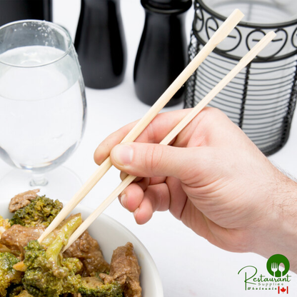 Kari-Out Company 1100310 9" Japanese Style Mikami Bamboo Chopsticks - 1,340/Case