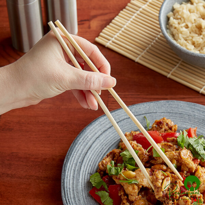 Kari-Out Company 9" Bamboo Chopsticks - 1,000/Case