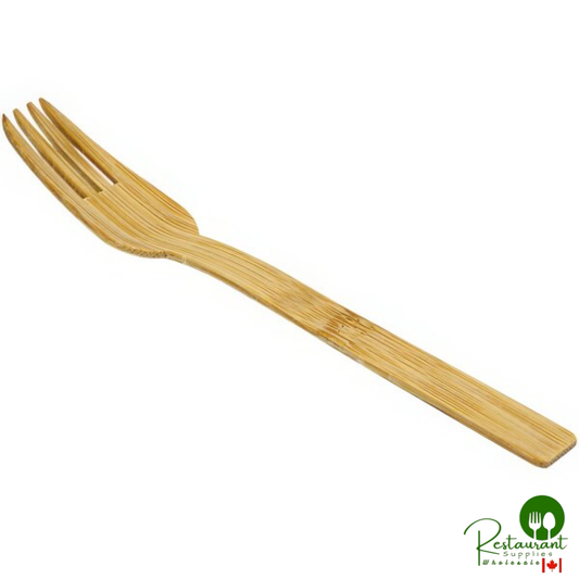 Solia 6 3/4" Natural Bamboo Fork - 1,000/Case