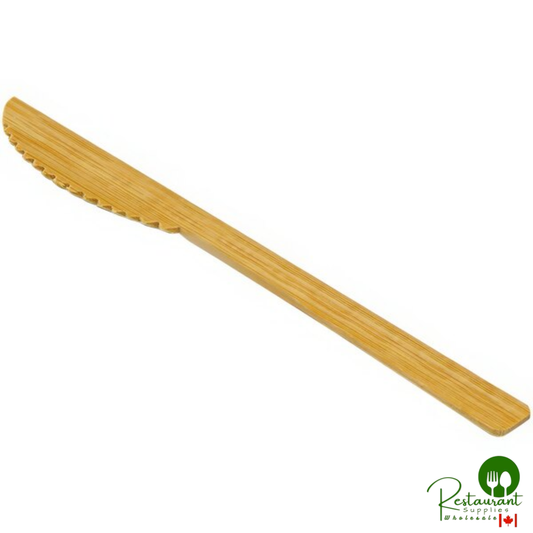 Solia 6 3/4" Natural Bamboo Knife - 1,000/Case