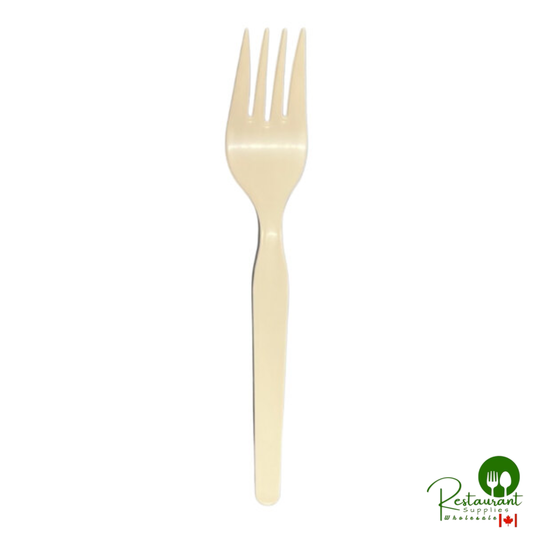 StrawFish 6" Up-Cycled Natural Fork - 1,000/Case