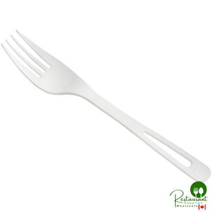 World Centric 6 7/16" Compostable TPLA Fork - 1,000/Case
