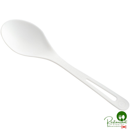 World Centric 6" Compostable TPLA Soup Spoon - 1,000/Case