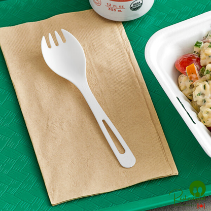 World Centric 6" Compostable TPLA Spork - 1,000/Case