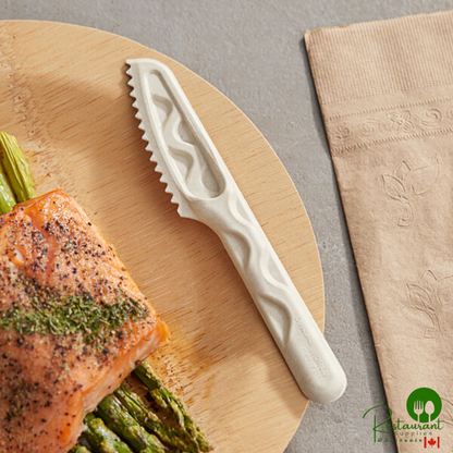 World Centric 6" Compostable Fiber Knife - 1,000/Case