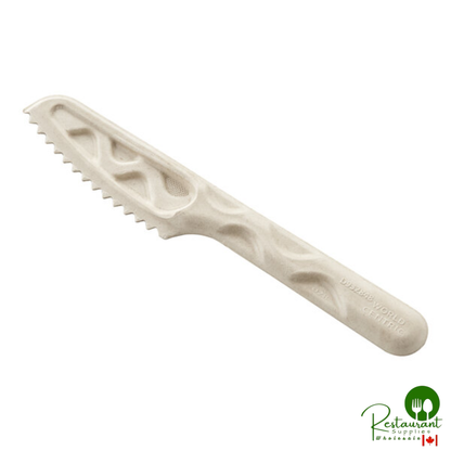 World Centric 6" Compostable Fiber Knife - 1,000/Case