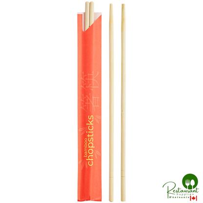 9" Bamboo Round Chopsticks By Prime - 3,000/Case