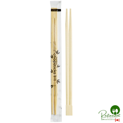9" Bamboo Twin Chopsticks By Prime - 3,000/Case