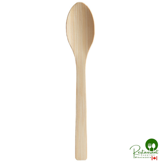6 1/2" Compostable Bamboo Spoon By Prime - 4,000/Case