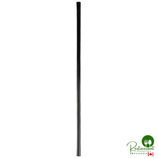 Eco-Products EP-ST513 5 3/4" Black Unwrapped Compostable Plastic Cocktail Straw - 20,000/Case