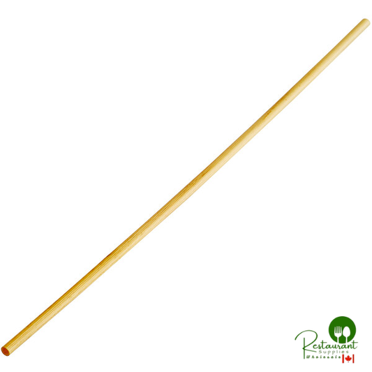 HAY! Straws 7 3/4" Natural Wheat Compostable Stir Stick - 3,000/Case