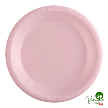 Creative Converting 28314731 10" Cobalt Blue Plastic Plate - 240/Case