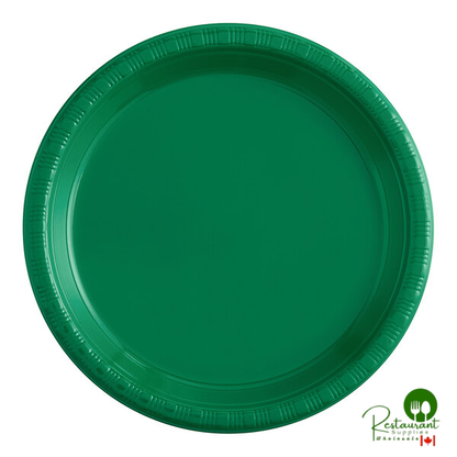 Creative Converting 28191011 7" Sunkissed Orange Plastic Plate - 240/Case