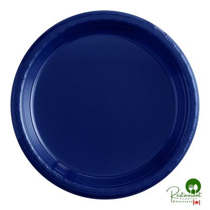 Creative Converting 28191011 7" Sunkissed Orange Plastic Plate - 240/Case