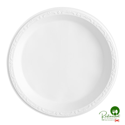 Ecopax 10" Black Mineral-Filled Polypropylene Plate - 400/Case