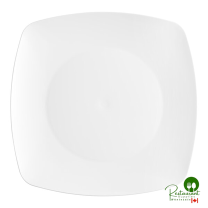 Fineline Renaissance 1510-WH 10" White Plastic Plate - 120/Case