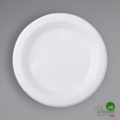 Fineline ReForm 7" Black Polypropylene Plate - 800/Case