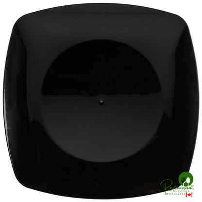 Fineline Renaissance 1510-BK 10" Black Plastic Plate - 120/Case