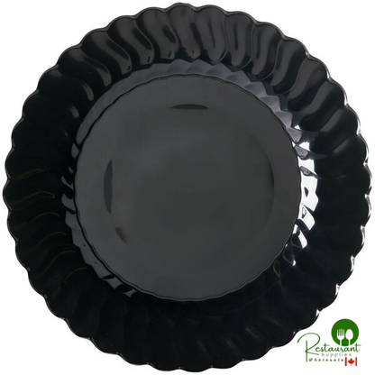 Fineline Flairware 210-WH 10 1/4" White Plastic Plate - 144/Case