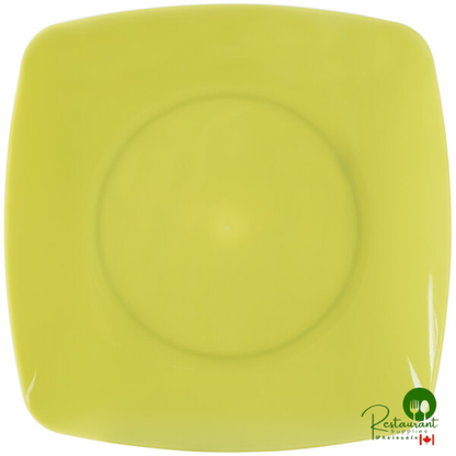 Fineline Renaissance 1506-BK 5 1/2" Black Plastic Dessert Plate - 120/Case