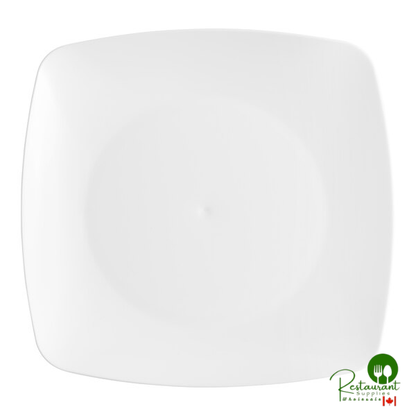 Fineline Renaissance 1506-BK 5 1/2" Black Plastic Dessert Plate - 120/Case