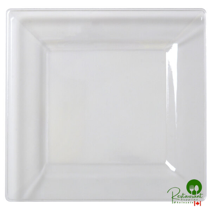 Fineline Settings 1606-WH Solid Squares 6 1/2" White Square Dessert Plate - 120/Case | Canada