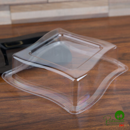 Fineline Wavetrends 108-L 8" Clear Dome Lid - 120/Case | Canada