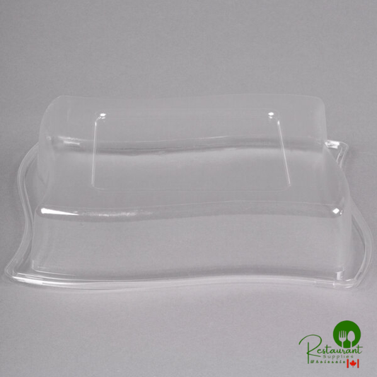 Fineline Wavetrends 110-L 10 3/4" Clear Dome Lid - 120/Case