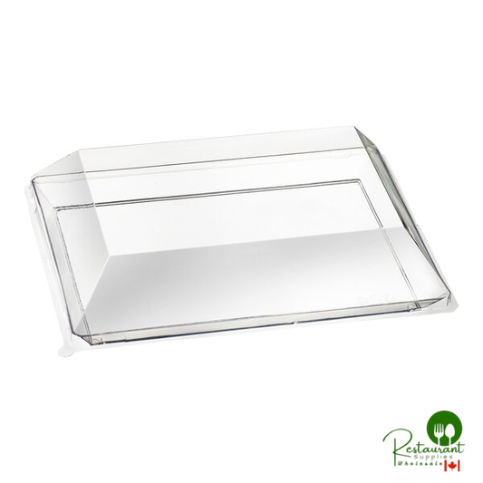 Solia Quartz PET Plastic Lid for 7 5/16" x 5 1/8" Plate - 200/Case
