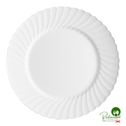 WNA Comet CW10144 Classicware 10 1/4" Clear Plastic Plate - 144/Case | Canada