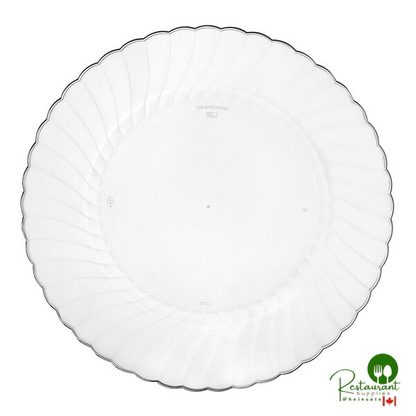 WNA Comet CW9180BK Classicware 9" Black Plastic Plate - 180/Case | Canada