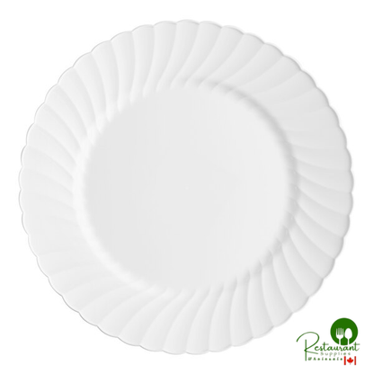 WNA Comet CW9180BK Classicware 9" Black Plastic Plate - 180/Case | Canada