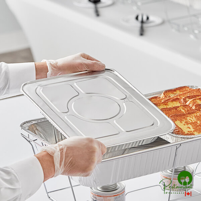 Foil Steam Table Pan Lid - Half Size By Prime - 100/Case