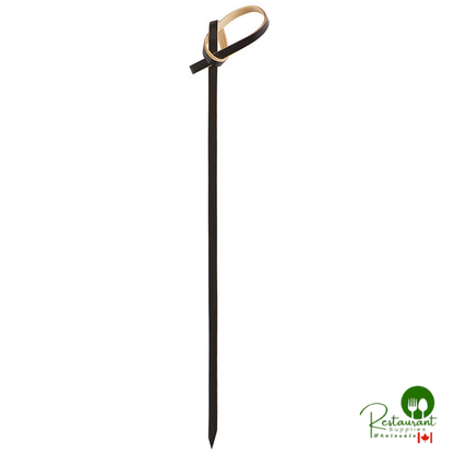 Compostable 4 3/4" Bamboo Knot Food Pick / Skewer By Prime - 1,000/Case