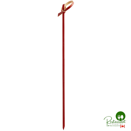 Compostable 6" Bamboo Knot Food Pick / Skewer By Prime - 1,000/Case